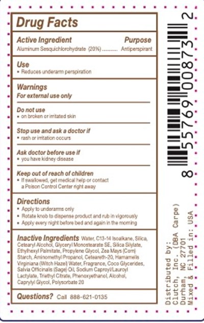 Label (Fr 18 25car Carpe Coco Bck)